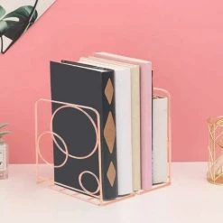 Serre-livres Résistants,Bouchon De Livre Décoratif En Métal, Support De Stockage De Bureau 2 Pièce FUIENKO 9 Serre-livres Résistants,Bouchon De Livre Décoratif En Métal, Support De Stockage De Bureau 2 Pièce FUIENKO -Petit rangement Soldes Magasin 63952031 4