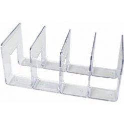 Bibliothèque Décorative AntidérapanteSupports De SerreLivres TransparentsOrganisateur De Support De Livre De Bureau De Créati FUIENKO