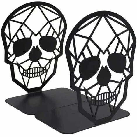 Serre-livres Crâne Créatif Rétro étudiant Fournitures Scolaires Support De Livre Livre Clip FUIENKO 3 Serre-livres Crâne Créatif Rétro étudiant Fournitures Scolaires Support De Livre Livre Clip FUIENKO