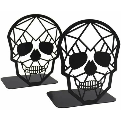 Serre-livres Crâne Créatif Rétro étudiant Fournitures Scolaires Support De Livre Livre Clip FUIENKO 4 Serre-livres Crâne Créatif Rétro étudiant Fournitures Scolaires Support De Livre Livre Clip FUIENKO – Image 2