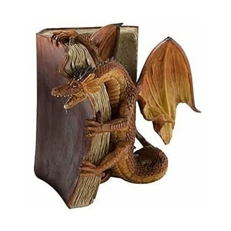 Serre-livres Décoration D'étagère En Résine De Serre-livres De Dragon Créatif FUIENKO 4 Serre-livres Décoration D'étagère En Résine De Serre-livres De Dragon Créatif FUIENKO – Image 2