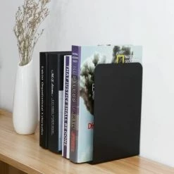 Serre-livres En Métal Avec Base Antidérapante (noir)2pcs FUIENKO 8 Serre-livres En Métal Avec Base Antidérapante (noir)2pcs FUIENKO -Petit rangement Soldes Magasin 63952050 3