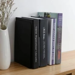 Serre-livres En Métal Avec Base Antidérapante (noir)2pcs FUIENKO 9 Serre-livres En Métal Avec Base Antidérapante (noir)2pcs FUIENKO -Petit rangement Soldes Magasin 63952050 4