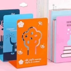 Serre Livres Livre Multicolore Se Termine For Des Livres Lourds Bookendends Book Se Termine FUIENKO -Petit rangement Soldes Magasin 63952058 3