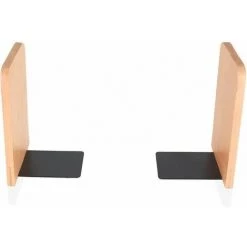 Serre-livres Décoratifs En Bois Antidérapant Pour Bureau Ou Maison 2PCS FUIENKO 7 Serre-livres Décoratifs En Bois Antidérapant Pour Bureau Ou Maison 2PCS FUIENKO -Petit rangement Soldes Magasin 63952060 3