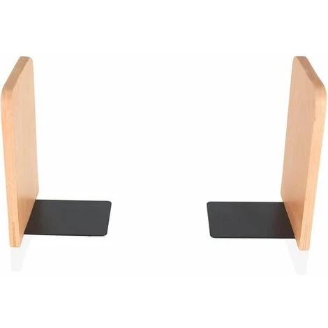 Serre-livres Décoratifs En Bois Antidérapant Pour Bureau Ou Maison 2PCS FUIENKO 5 Serre-livres Décoratifs En Bois Antidérapant Pour Bureau Ou Maison 2PCS FUIENKO – Image 3