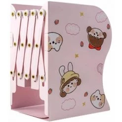 SerreLivres Réglables PorteLivre Pour MagazineOrganisateur De BureauDossier Vertical En Papier FUIENKO -Petit rangement Soldes Magasin 63952062 3