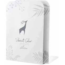 Serre-livres En Métal,Beau Serre-livres Décoratif à Motif De Wapiti Pour Cadeau De Décoration FUIENKO