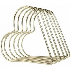 SerreLivres En Métal Évidé Élégant SerreLivres En Forme De Coeur Cadeau Créatif SerreLivres Décoratifs En Métal FUIENKO