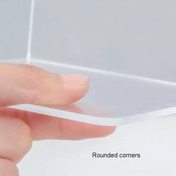 Serrelivres En Plastique Acrylique Transparent Pour Chambre à Coucherbibliothèquebureaufournitures Scolairescadeau 2PCS FUIENKO -Petit rangement Soldes Magasin 63952096 3