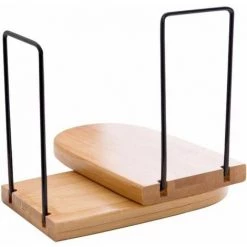 Serre-livres En Métal Massif Noir Qui N'abîmera Pas Vos Livres Pour L'école (2PCS Noir) FUIENKO