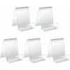 Support De TablePrésentoir De LivreSupport De Livre AcryliquePorteLivre Transparent 5 Pièces FUIENKO -Petit rangement Soldes Magasin 63952120 1