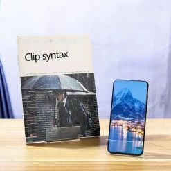 Support De TablePrésentoir De LivreSupport De Livre AcryliquePorteLivre Transparent 5 Pièces FUIENKO -Petit rangement Soldes Magasin 63952120 3