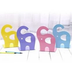 Serre Livres Dessin Animé Elephant Metal Bookendenends For Enfants Décoratifs Bookends De La Bibliothèque FUIENKO 9 Serre Livres Dessin Animé Elephant Metal Bookendenends For Enfants Décoratifs Bookends De La Bibliothèque FUIENKO -Petit rangement Soldes Magasin 63952125 4