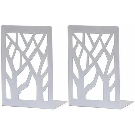 Serre-Livres Étagère à Livres En Métal De Branche Serre-livres Étagère à Livres FUIENKO 4 Serre-Livres Étagère à Livres En Métal De Branche Serre-livres Étagère à Livres FUIENKO – Image 2