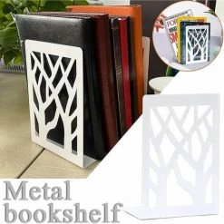 Serre-Livres Étagère à Livres En Métal De Branche Serre-livres Étagère à Livres FUIENKO 8 Serre-Livres Étagère à Livres En Métal De Branche Serre-livres Étagère à Livres FUIENKO -Petit rangement Soldes Magasin 63952129 3