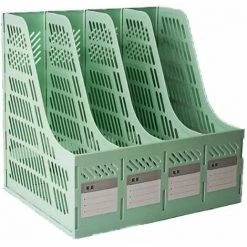 Boîte De Rangement De Dossier Compartiments Panier Boîte De Fichier FUIENKO -Petit rangement Soldes Magasin 64032544 4