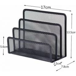 Porte Revue Rangement Bureau Document Papier Organisateurs Bureau Organisateur FUIENKO -Petit rangement Soldes Magasin 64032553 2