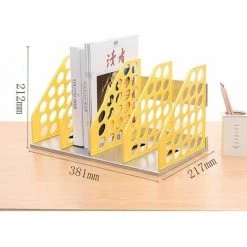 Range-revues Porte Revues Organiseur étagère Planche Organiseur Jaune,381 * 217 * 212 Mm FUIENKO -Petit rangement Soldes Magasin 64032592 2