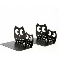 Lot De Serre-livres Antidérapants En Métal Motif Chouette Noir FUIENKO 7 Lot De Serre-livres Antidérapants En Métal Motif Chouette Noir FUIENKO -Petit rangement Soldes Magasin 64032595 3