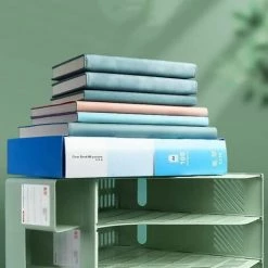 Porte Revue Bureau,Range Revue,classement à 4 Colonnes,Robuste Et Durable FUIENKO -Petit rangement Soldes Magasin 64032628 4