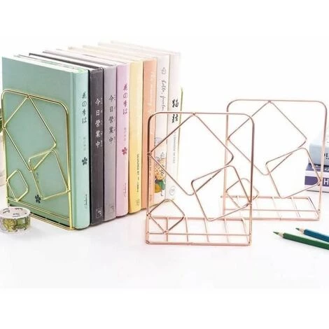 Serre-livres En Marbre Et Blanc Forme Géométrique De Serre-livres Antidérapants,noir FUIENKO 5 Serre-livres En Marbre Et Blanc Forme Géométrique De Serre-livres Antidérapants,noir FUIENKO – Image 3