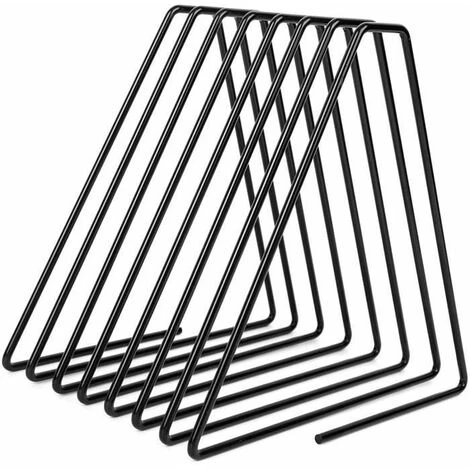 Bibliothèque De Porte-revues En Fil Triangulaire, Bureau Innovant Pliable Flexible FUIENKO 3 Bibliothèque De Porte-revues En Fil Triangulaire, Bureau Innovant Pliable Flexible FUIENKO