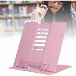 Porte Livre Support En Papier Haute Stabilité Pour Prévenir La Myopie(Rose) FUIENKO 9 Porte Livre Support En Papier Haute Stabilité Pour Prévenir La Myopie(Rose) FUIENKO -Petit rangement Soldes Magasin 64032638 4