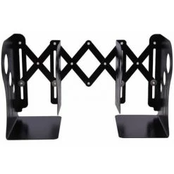 Serre-livres En Métal Réglable Antidérapant,librairie 19.7 Inches Noir FUIENKO 8 Serre-livres En Métal Réglable Antidérapant,librairie 19.7 Inches Noir FUIENKO -Petit rangement Soldes Magasin 64032646 3