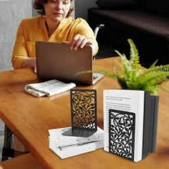 Serre-livres Décoratif En Acrylique Transparent à Plusieurs Couches FUIENKO 8 Serre-livres Décoratif En Acrylique Transparent à Plusieurs Couches FUIENKO -Petit rangement Soldes Magasin 64032670 3