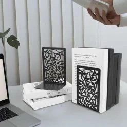 Serre-livres Décoratif En Acrylique Transparent à Plusieurs Couches FUIENKO 9 Serre-livres Décoratif En Acrylique Transparent à Plusieurs Couches FUIENKO -Petit rangement Soldes Magasin 64032670 4