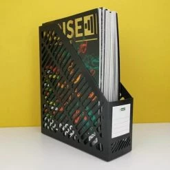 Porte-revues | Porte Revue Bureau | Classeurs à Revues | Rangement Papier Vertical FUIENKO -Petit rangement Soldes Magasin 64032675 3