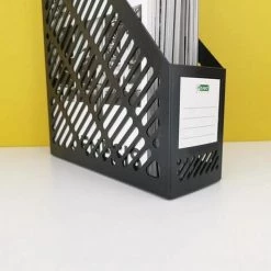 Porte-revues | Porte Revue Bureau | Classeurs à Revues | Rangement Papier Vertical FUIENKO -Petit rangement Soldes Magasin 64032675 4