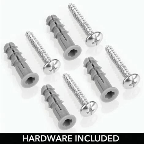 Porte Journaux Pour Salle De Bain, Salon, Bureau – Range Magazine Mural En Métal,blanc FUIENKO 6 Porte Journaux Pour Salle De Bain, Salon, Bureau – Range Magazine Mural En Métal,blanc FUIENKO – Image 4