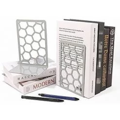 Serre-livres Décoratifs Bookends évolutionnistes Résistant Aux Rayures Revêtement Main Fer Art Bookend Cadeaux D'anniversaire FUIENKO 9 Serre-livres Décoratifs Bookends évolutionnistes Résistant Aux Rayures Revêtement Main Fer Art Bookend Cadeaux D'anniversaire FUIENKO -Petit rangement Soldes Magasin 64032740 4