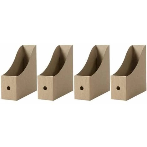 Kraft Magazine Fichier Porte-Revues Dossier De Bureau Papeterie Boîte De Rangement,4Pcs FUIENKO 3 Kraft Magazine Fichier Porte-Revues Dossier De Bureau Papeterie Boîte De Rangement,4Pcs FUIENKO