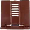 Support De LivreSupport De Papier De Taille Portable à Angle Réglable Pour La Maison Pour L'école Pour Le Bureau(Brun) FUIENKO -Petit rangement Soldes Magasin 64032767 1