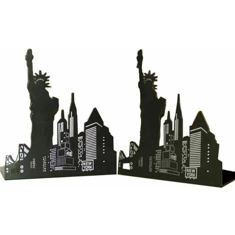Serre-livres Décoratifs Style Européen En Métal Pour Bibliothèque, école, Bureau, Maison Statue De La Liberté 1 Paire FUIENKO 3 Serre-livres Décoratifs Style Européen En Métal Pour Bibliothèque, école, Bureau, Maison Statue De La Liberté 1 Paire FUIENKO