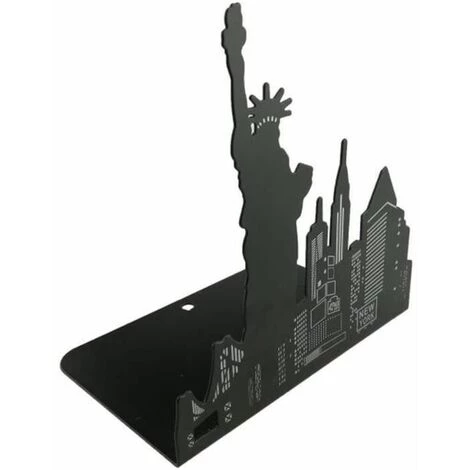 Serre-livres Décoratifs Style Européen En Métal Pour Bibliothèque, école, Bureau, Maison Statue De La Liberté 1 Paire FUIENKO 6 Serre-livres Décoratifs Style Européen En Métal Pour Bibliothèque, école, Bureau, Maison Statue De La Liberté 1 Paire FUIENKO – Image 4