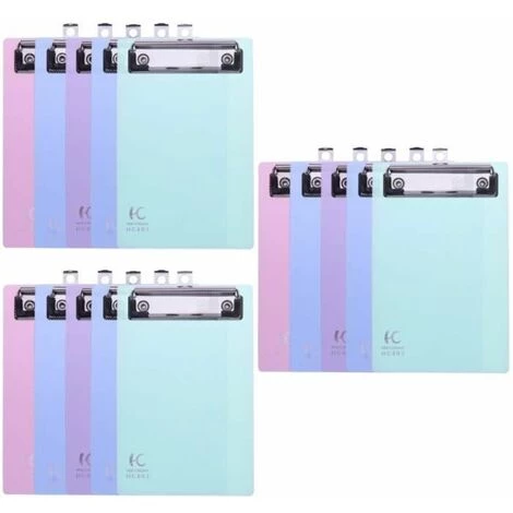 Mini Presse-papiers Transparents Tiny A6 Clips Panneaux Colorful,15Packs FUIENKO 5 Mini Presse-papiers Transparents Tiny A6 Clips Panneaux Colorful,15Packs FUIENKO – Image 3