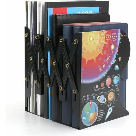 Serre-livres Réglables En Métal Pour Enfants,serre-livres Extensibles FUIENKO 3 Serre-livres Réglables En Métal Pour Enfants,serre-livres Extensibles FUIENKO