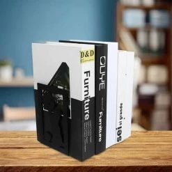 Serrelivres En Métal Pratique Pour Ranger Des Livres 2PCS FUIENKO 7 Serrelivres En Métal Pratique Pour Ranger Des Livres 2PCS FUIENKO -Petit rangement Soldes Magasin 64032844 2