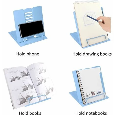 Support De LivreConception Ergonomique De Haute Stabilité Empêchent Le Support De Papier De Myopie Pour La Maison Pour L'écol FUIENKO 5 Support De LivreConception Ergonomique De Haute Stabilité Empêchent Le Support De Papier De Myopie Pour La Maison Pour L'écol FUIENKO – Image 3