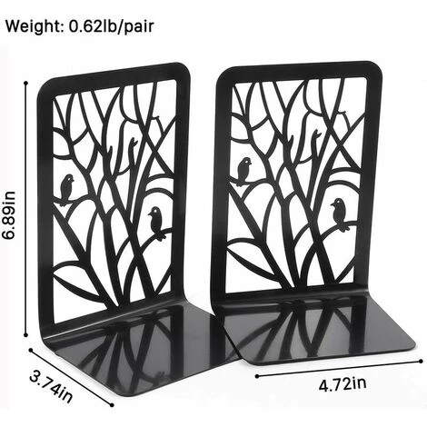 DECKON Extrémités De Livre, Serre-livres, Bouts De Livre Pour étagères, Serre-livres Robuste En Métal Antidérapant 3 Paires Pour Livres Lourds, Support Décoratif De Séparateur De Livre, Supports De Bouchon De Livre De Conception D'art Abstrait Pour Le Bureau, La 5 DECKON Extrémités De Livre, Serre-livres, Bouts De Livre Pour étagères, Serre-livres Robuste En Métal Antidérapant 3 Paires Pour Livres Lourds, Support Décoratif De Séparateur De Livre, Supports De Bouchon De Livre De Conception D'art Abstrait Pour Le Bureau, La – Image 3