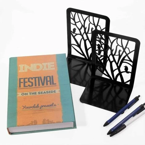 DECKON Extrémités De Livre, Serre-livres, Bouts De Livre Pour étagères, Serre-livres Robuste En Métal Antidérapant 3 Paires Pour Livres Lourds, Support Décoratif De Séparateur De Livre, Supports De Bouchon De Livre De Conception D'art Abstrait Pour Le Bureau, La 6 DECKON Extrémités De Livre, Serre-livres, Bouts De Livre Pour étagères, Serre-livres Robuste En Métal Antidérapant 3 Paires Pour Livres Lourds, Support Décoratif De Séparateur De Livre, Supports De Bouchon De Livre De Conception D'art Abstrait Pour Le Bureau, La – Image 4