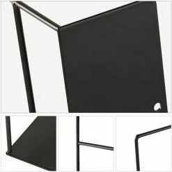 Serre-Livres Heavy Duty MéTal AntidéRapant Forme L MéTal Serre-Livre FUIENKO -Petit rangement Soldes Magasin 64122121 4