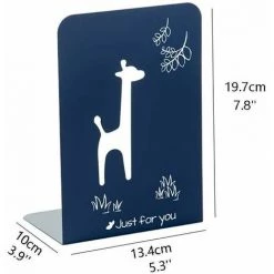 Serre Livres Mignon Fawn Nonskid Bookendend Art Titulaire Book Se Termine FUIENKO -Petit rangement Soldes Magasin 64122138 2