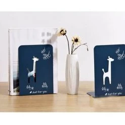 Serre Livres Mignon Fawn Nonskid Bookendend Art Titulaire Book Se Termine FUIENKO -Petit rangement Soldes Magasin 64122138 3