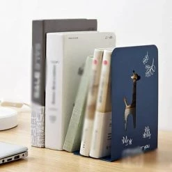 Serre Livres Mignon Fawn Nonskid Bookendend Art Titulaire Book Se Termine FUIENKO -Petit rangement Soldes Magasin 64122138 4