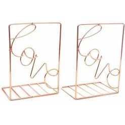 Presse-livres DE MODE NORDIC STYLE, VERNANCES DE TALLETTOP EN FER MÉTALLIQUES FUIENKO